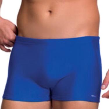 Imagem de Sunga Básica Boxer Lisa Selene, P, Azul royal