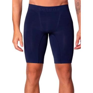 Imagem de Bermuda Térmica Selene Sport 20940.001 Masculina Sem Costura Microfibr