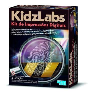 Imagem de Brinquedo Educativo - Impressões Digitais - 4m