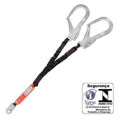 Imagem de Talabarte Y Tubular com Absorvedor de Energia Conector 110mm - MG CINT