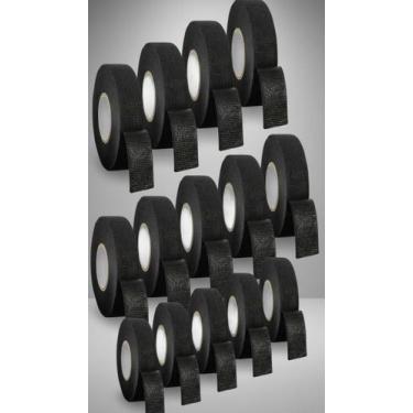 Imagem de Kit 5 Fita Isolante Tecido Chicote 25m X 19mm - Congratulations Store
