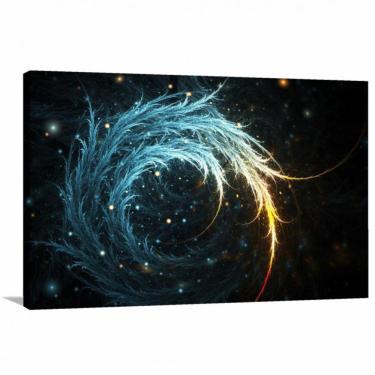 Imagem de Quadro Abstrato decorativo Escritório Tela em Tecido 1