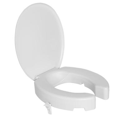 Imagem de Assento Sanitário Astra TAE7T-T Elevado 7.5cm Com Trava E Tampa