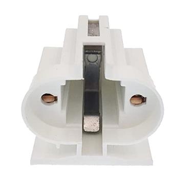 Imagem de E-Simpo® Suporte de lâmpada G23 G23-2 5W 7W 9W 2 pinos horizontal, soquete de luz rosqueada compacto fluorescente (G23) 6 peças