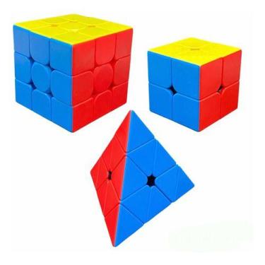 Cubo Magico Profissional 2x2 Stickerless Speedcubing Demolidor, Moyu  Meilong, Multicor