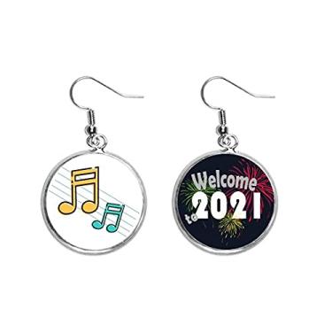 Imagem de Simplicity Musical Sign Ear Pendants Jewelry 2021 Blessing