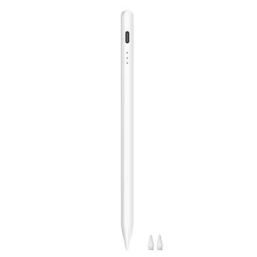 Imagem de Caneta Stylus para iPad 2018-2024, carregamento rápido Apple Pencil (1ª geração) com sensibilidade de inclinação e rejeição da palma da mão, caneta magnética para iPad Air 3/4/5, Mini 5/6, 6-10