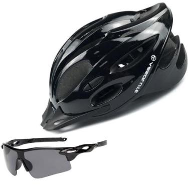 Imagem de Capacete Bike Tsw Ciclismo Mtb Com Sinalizador De Led Leve E Resistent