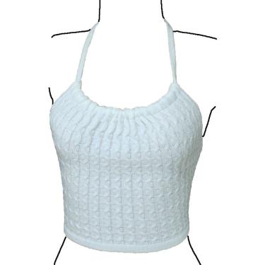 Imagem de Blusa Frente Única Cropped Trança