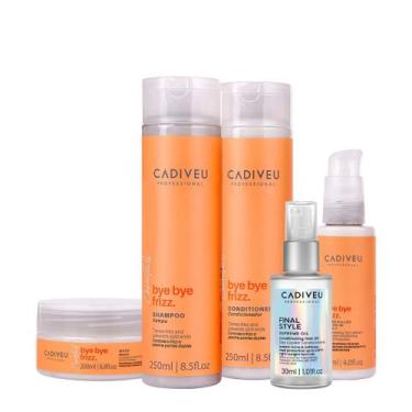 Imagem de Kit Cadiveu Professional Bye Bye Frizz Hair Care Total e Final Style O