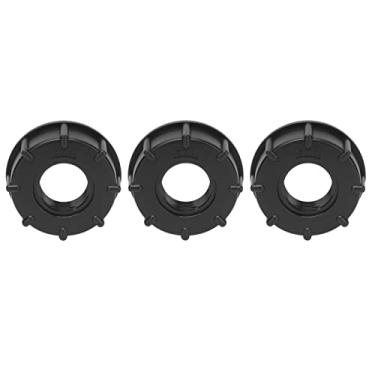 Imagem de Conector de Mangueira de Rosca Grossa 3 Peças Conector de Tanque IBC Substituição Rosca Grossa Adaptador de Torneira de Drenagem de Plástico ABS Adaptador de Mangueira de Jardim