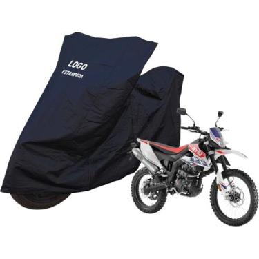 Imagem de Capa Moto Aprilia RX Produzida Tecido Impermeável Repele Sol - Mz
