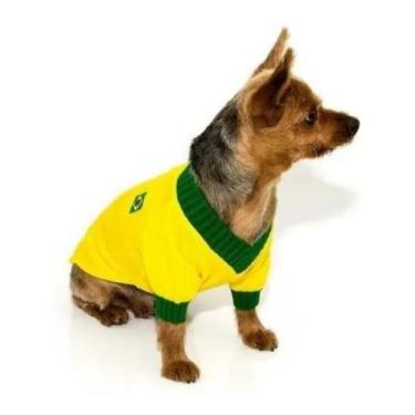 Imagem de Roupinha do Brasil Para Cachorro Gato Camisa - Au Au Miau Company, 4