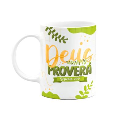 Imagem de Caneca Religiosa Gênesis 22:8 - Deus proverá - 325ml