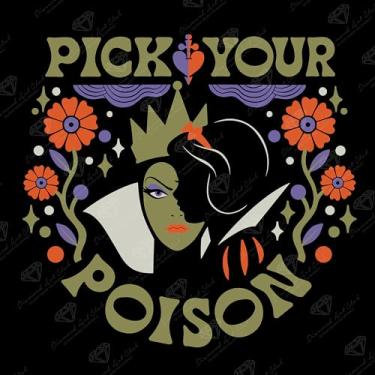 Imagem de DIAMOND ART CLUB Kit de pintura de diamante venenoso, artesanato DIY divertido para adultos, tela de arte de diamante redondo para iniciantes, 13" x 13" (33 cm x 33 cm)