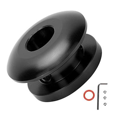 Imagem de SIXRUN Limitador de retentor de bota com botão de câmbio fixador universal adaptador de engrenagem para carro (B(preto)