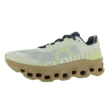 Imagem de On Cloudmonster Glacier Tênis masculino, Creme/Dune, 39