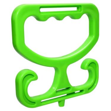 Imagem de 1 peça de bolsa de supermercado, alças de transporte de supermercado resistentes, alças ergonômicas para sacolas de compras suportam 45 kg, perfeitas para mantimentos, totes, baldes de 5 galões