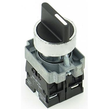 Imagem de PBC -SS22XTMA2-3 SERVE PARA TELEMECANIQUE XB2BD33 interruptor de seletor 3 posições mantido on-off-on PBC-XB2BD33