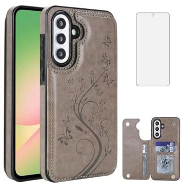 Imagem de Asuwish Capa de celular com Samsung Galaxy A56 YHSKCK cinza