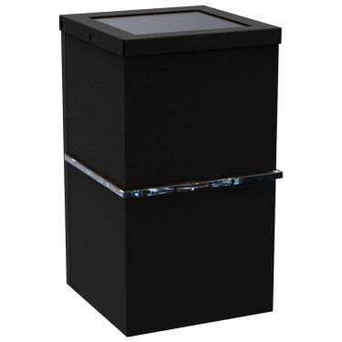 Imagem de Arandela de Parede Modaza Mediare Alumínio 25W, Preto 16,5 cm