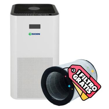 Imagem de Purificador de ar Soin 60m² com filtro extra