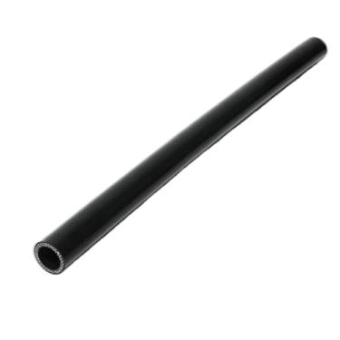 Imagem de I33T Tubo de silicone automotivo, ID 1,25" (32 mm) mangueira de silicone de acoplador reto, mangueira universal de refrigeração de radiador de alta temperatura de 3 camadas 1,6FT (0,5 m) (preto)