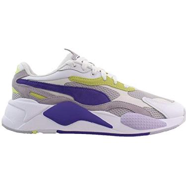 Imagem de Puma - Womens Rs-X3 Mesh Pop Shoes, Size: 6 B(M) US, Color: Puma White/Purple Corallites