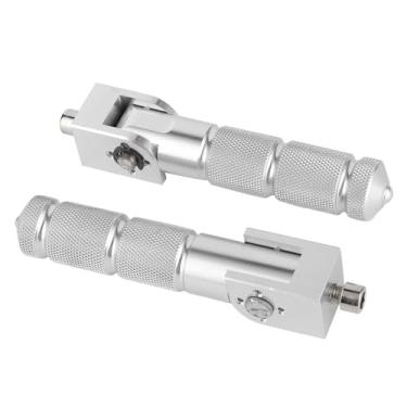 Imagem de Generic Apoio para Os Pés Motocicleta, Alumínio Preciso do Apoio para Os Pés Motocicleta para Substituição (Prata)