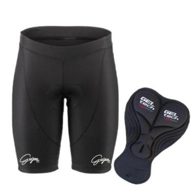 Imagem de Bermuda Ciclismo Gel Dupla Camada Alta Densidade Tecido Antibacteriano