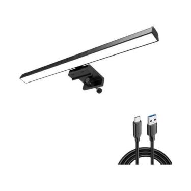 Imagem de Barra De Luz LED RGB Para Monitor 18cm-60cm Com Ritmo Musical, Luminár