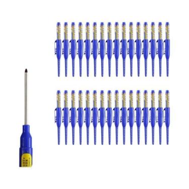 Imagem de Conjunto De Canetas Marcadoras Para Carpinteiro Com Ponta Longa De 45m
