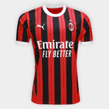 Imagem de Camisa Milan Home 24/25 s/nº Torcedor Puma Masculina-Masculino