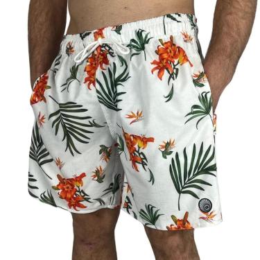 Imagem de Bermuda Shorts Surftrip Floral Branco-Masculino