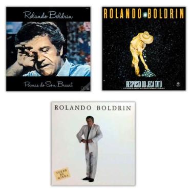 Imagem de Kit 3 Cds Rolando Boldrin Novos e Lacrados - Canal 3