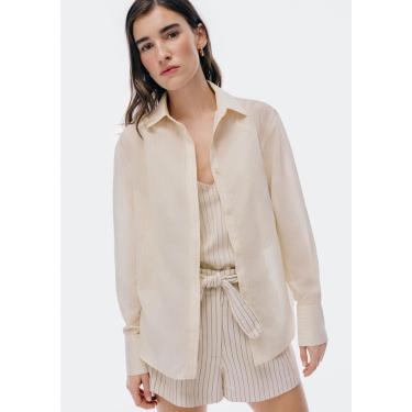 Imagem de Camisa Hering Manga Longa Fio Tinto Feminina-Feminino