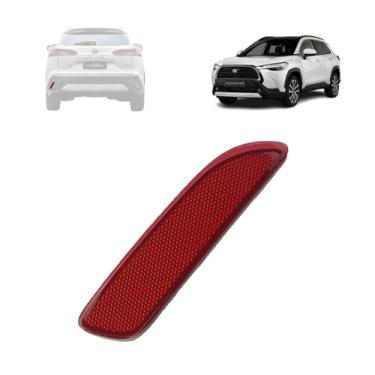 Imagem de REFLETOR DO PARACHOQUE TRASEIRO COROLLA CROSS 2022 A 2024 LADO ESQUERDO - 81920-0A060