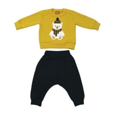 Imagem de Agasalho Infantil Meninos Estampa Urso 1000724 - Kyly-Masculino