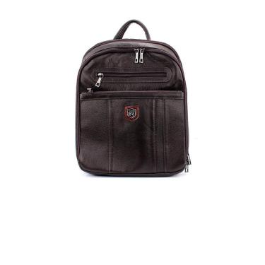 Imagem de Mochila Porta Notebook Couribi Couro Cafe-Masculino