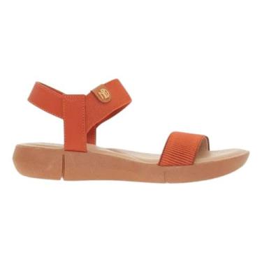 Imagem de Sandália Feminina Modare Casual Ortopédica Ultra Conforto, Conhaque, 3