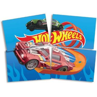 Imagem de Painel Decorativo Festa Hot Wheels - 1 Unidade - Festcolor