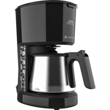 Imagem de Cafeteira Cadence Urban Pop Inox CAF810 semi automática pret