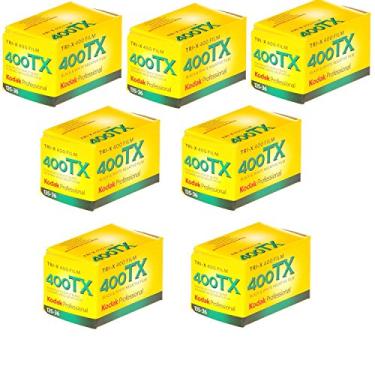 Imagem de 7 Rolls Kodak Professional TRI-X 400/400TX 35 mm Preto e Branco Filme, 36-Exposure