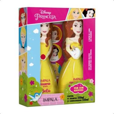 Imagem de Impala Kit Inf Princesas Shampoo + Condicionador 250ml Bela