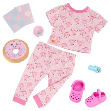 Imagem de Conjunto de Roupa Our Generation Pijama Dreaming of Donuts