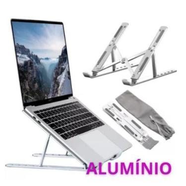 Imagem de Suporte apoio de notebook - compacto e articulado- para home office- p
