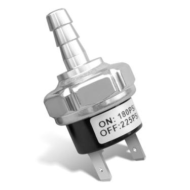 Imagem de AB-9063290 Interruptor de pressão de compressor de ar compatível com máquinas artesanais Dewalt Porter Cable D55146 Tipo 8 4,5 galões D55168 D55167 D55146-CA D55168-CA D55167-CA