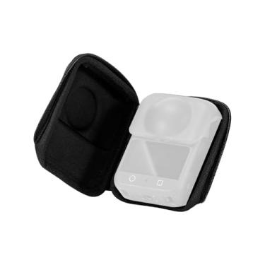 Imagem de Yunseity Protetor de Viagem de Câmera Panorâmica 360, Bolsa de Armazenamento Portátil de Couro PU Com Pulseira, à Prova de Chuva, Conexão Rápida Com tripé, Bastão de Selfie