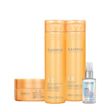 Imagem de Kit Cadiveu Professional Nutri Glow Home Care e Final Style Oil (4 produtos)