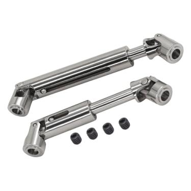 Imagem de oshhni 1 par de eixo de transmissão de carro RC 1/10, peças de reposição leves, acessórios de metal de alto desempenho para C8815